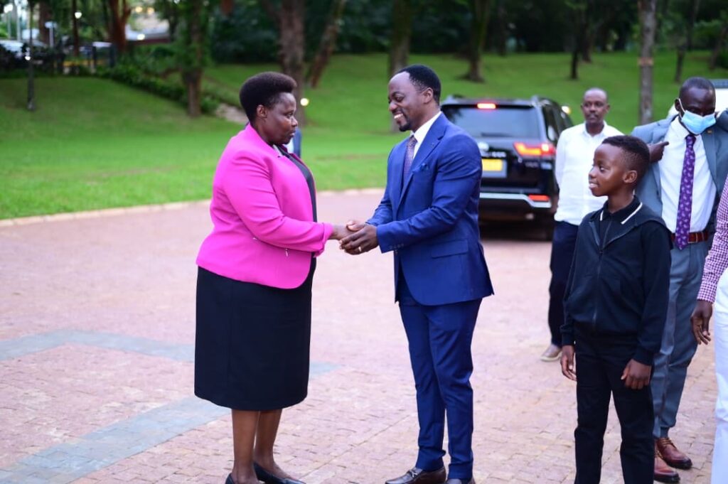 Vice President's Arrival